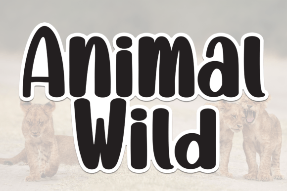 Animal Wild: A Handwritten Font That Feels Like a Warm Hello