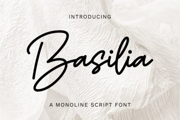 Basilia: A Timeless Handwritten Font for Digital Branding