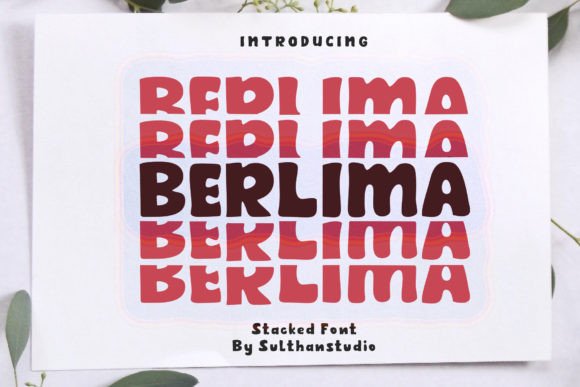 Berlima: A Playful, Polished Font for Small Business Branding