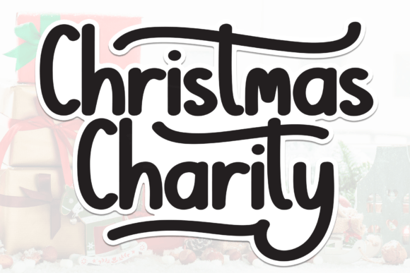 Christmas Charity: A Friendly Handwritten Font for Real Business Branding