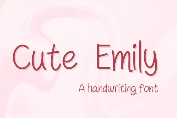 Cute Emily: A Refined Script Font for Digital Branding