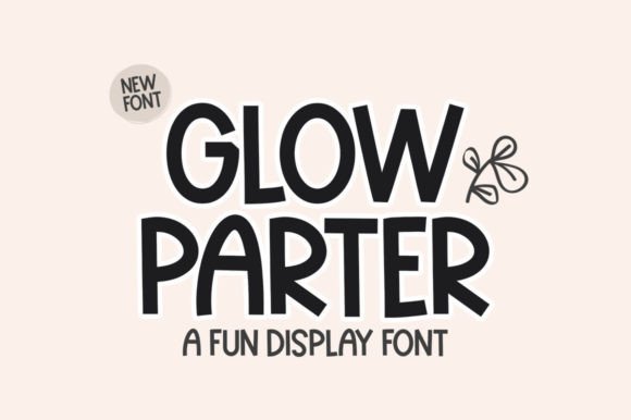 Glow Parter: A Handwritten Font That Feels Like a Quiet Smile