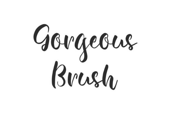 Gorgeous Brush: A Thoughtful Script Font for Editorial Moments