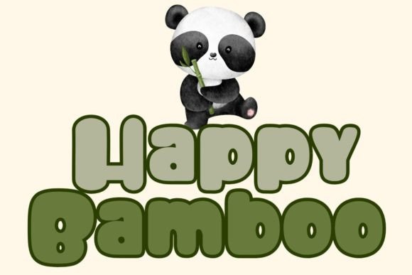 Happy Bamboo: A Script Font That Feels Like Hand-Drawn Joy