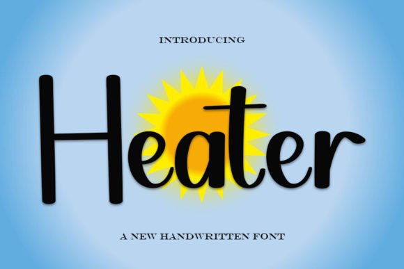 Heater: A Refined Handwritten Font for Digital Branding