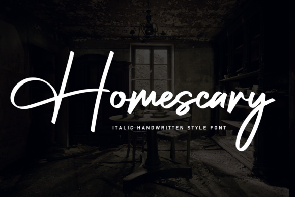 Homescary: A Warm, Friendly Handwritten Font for Digital Brands
