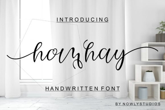 Homhay: A Friendly Handwritten Font That Elevates Real Business Materials