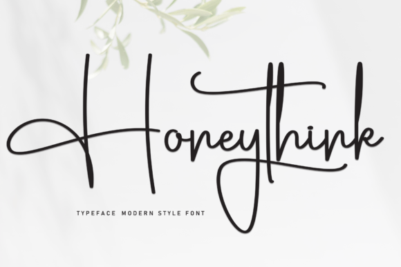 Honeythink: A Timeless Handwritten Font for Editorial Design