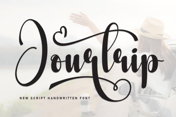 Jourtrip Handwritten Font for Crafters & Sellers