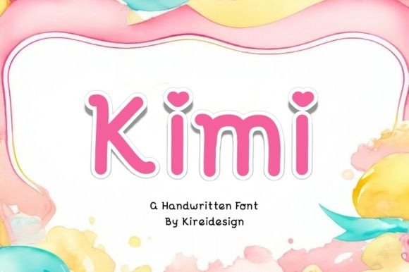 Kimi: A Clear, Friendly Script Typeface for Thoughtful Design