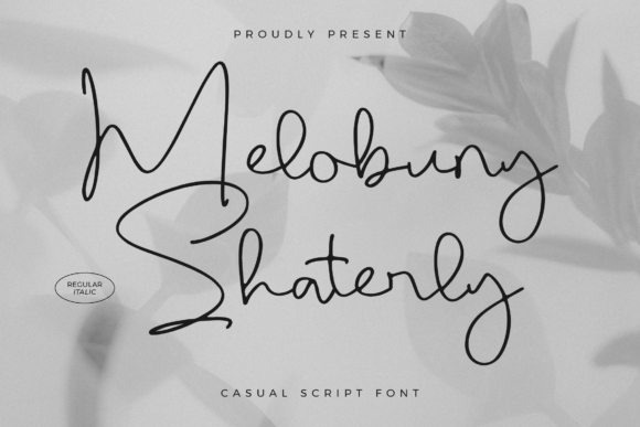 Melobuny Shaterly: A Warm, Lived-In Script Font for Real Branding