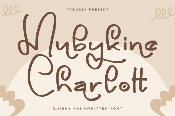 Mubykine Charlott: A Handwritten Script Font for Digital Branding