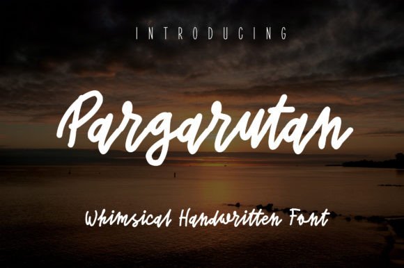 Pargarutan: A Script Amp Typeface for Thoughtful Digital Branding