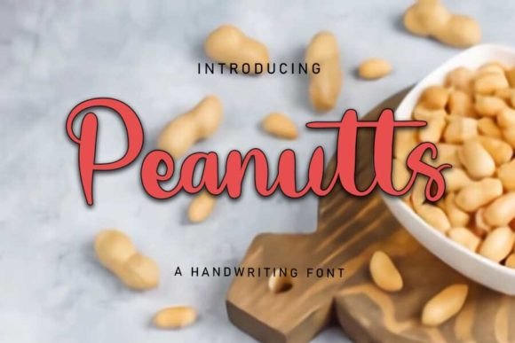 Peanutts: A Handwritten Font That Makes Your Brand Feel Human