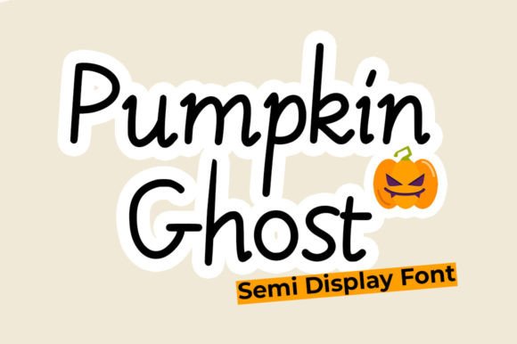 Pumpkin Ghost: A Modern Script Font for Digital Branding