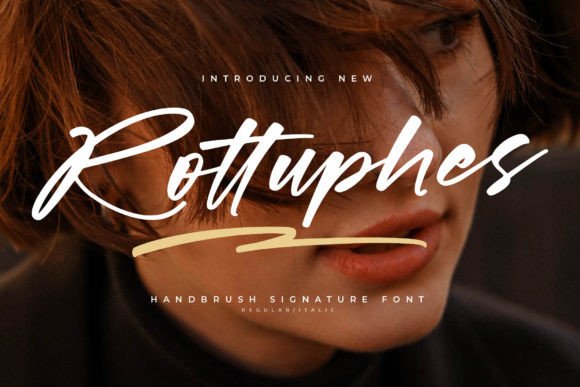 Rottuphes: A Handwritten Font That Feels Like Home