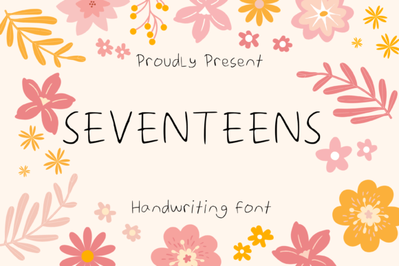 Seventeens: A Playful Handwritten Font That Lifts Your Brand