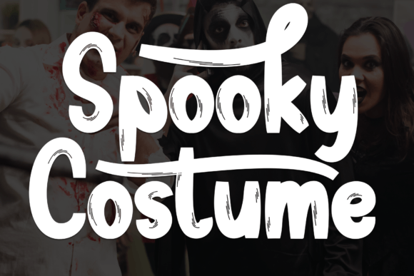 Spooky Costume: A Friendly Handwritten Font for Digital Brands