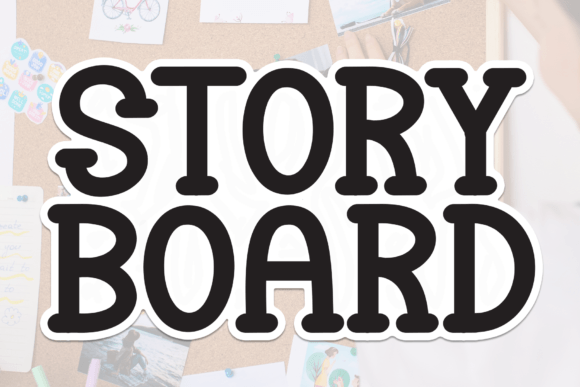Story Board Handwritten Font for Crafters & Sellers