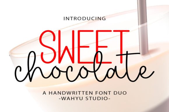 Sweet Chocolate Duo: A Romantic, Professional Font for Small Businesses