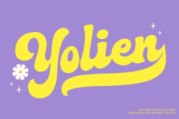 Yolien: A Retro-Modern Script Font That Works in Real Campaigns
